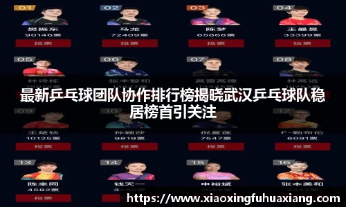 最新乒乓球团队协作排行榜揭晓武汉乒乓球队稳居榜首引关注