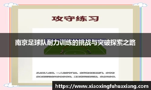 南京足球队耐力训练的挑战与突破探索之路