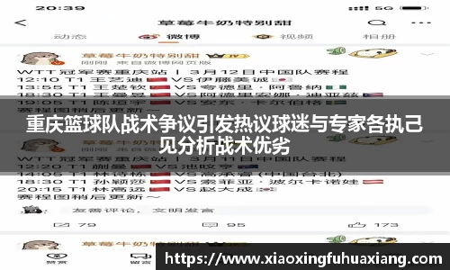重庆篮球队战术争议引发热议球迷与专家各执己见分析战术优劣